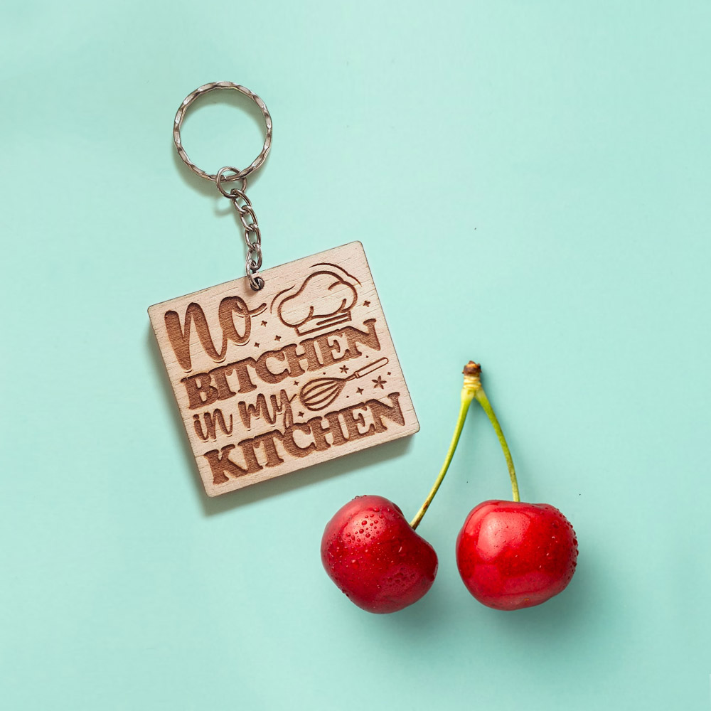 Keyring - No Bitchen In My Kitchen